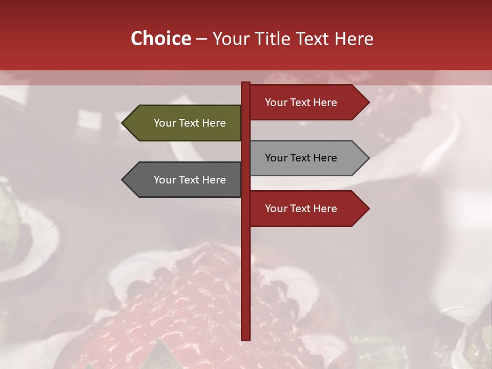 Lavare Fragole Frutti Di Bosco PowerPoint Template