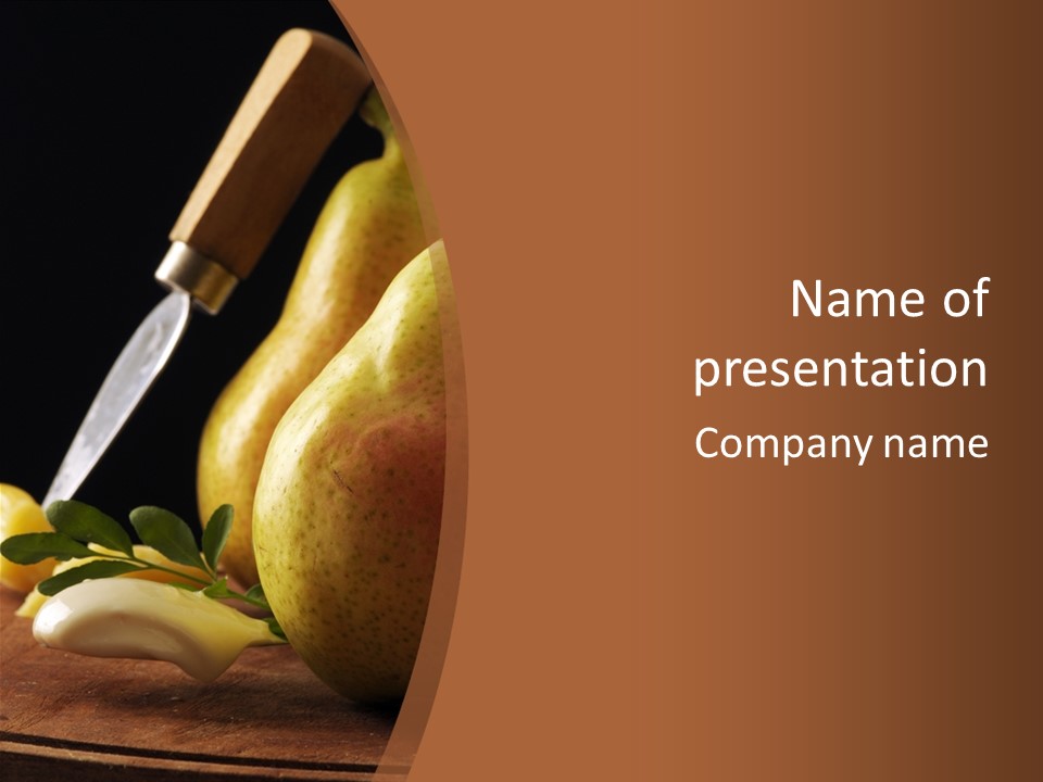 Pere Formaggio Pasto PowerPoint Template