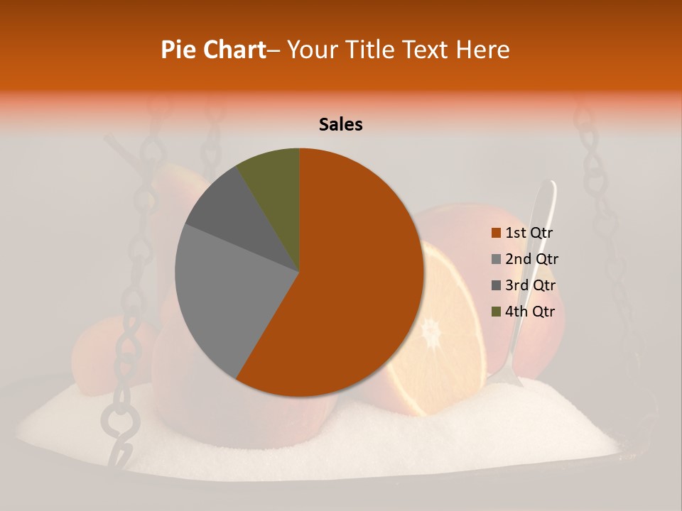 Cucharadita Postre Dulce PowerPoint Template