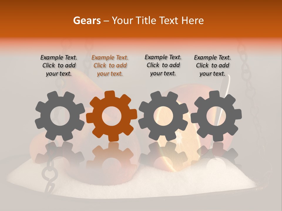 Cucharadita Postre Dulce PowerPoint Template