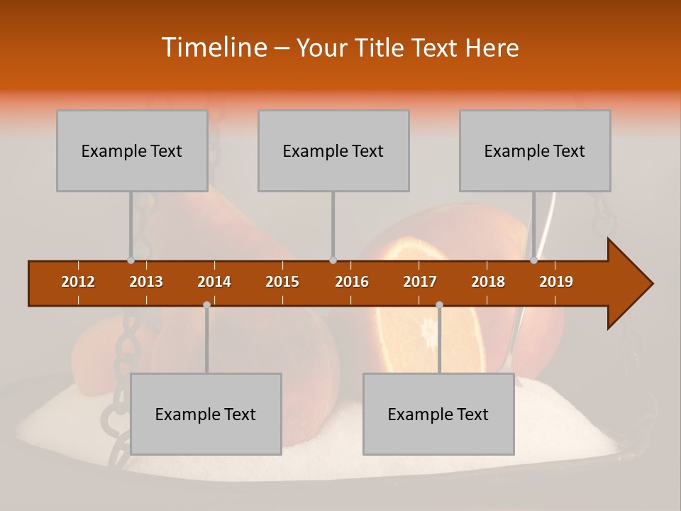 Cucharadita Postre Dulce PowerPoint Template