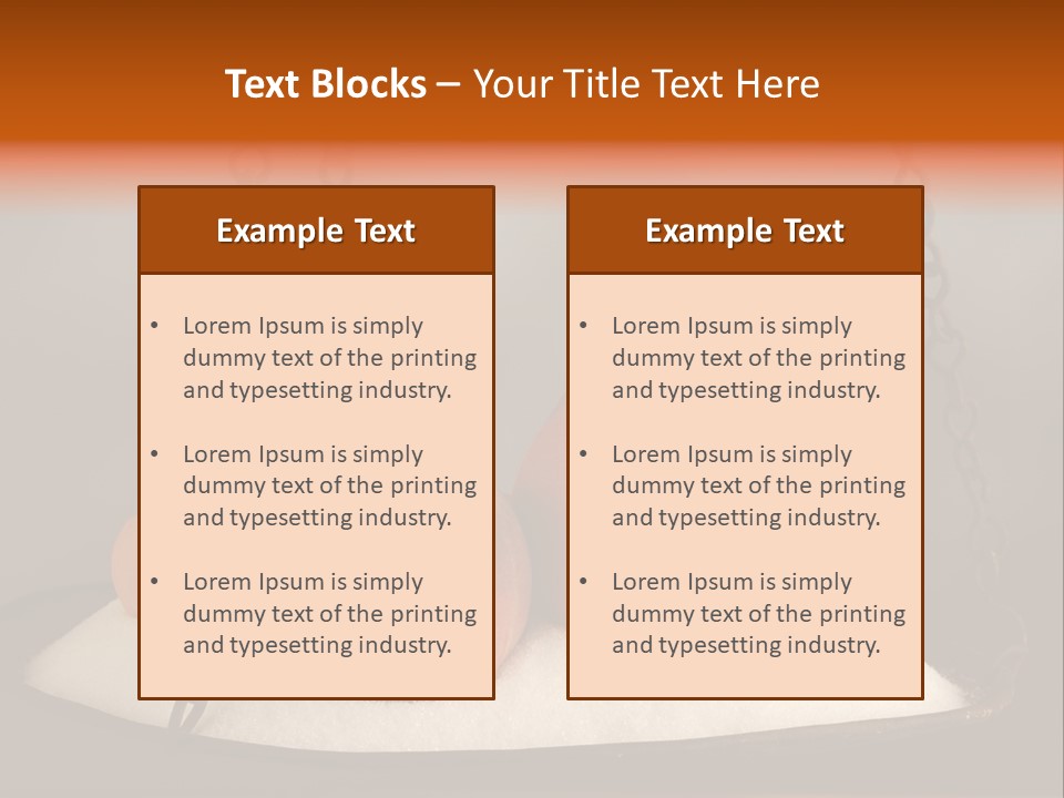Cucharadita Postre Dulce PowerPoint Template