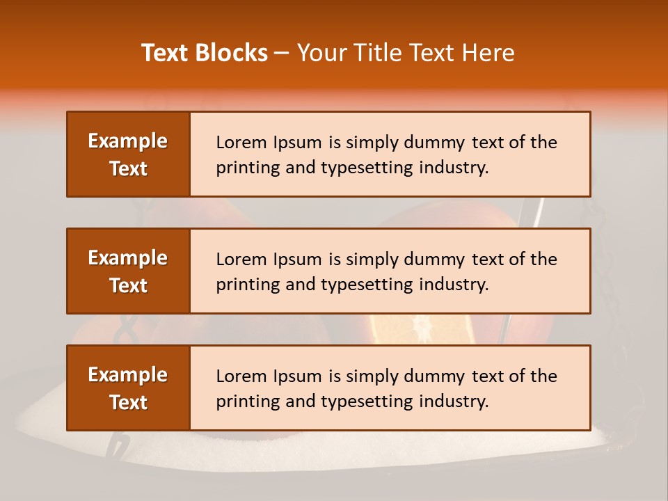 Cucharadita Postre Dulce PowerPoint Template