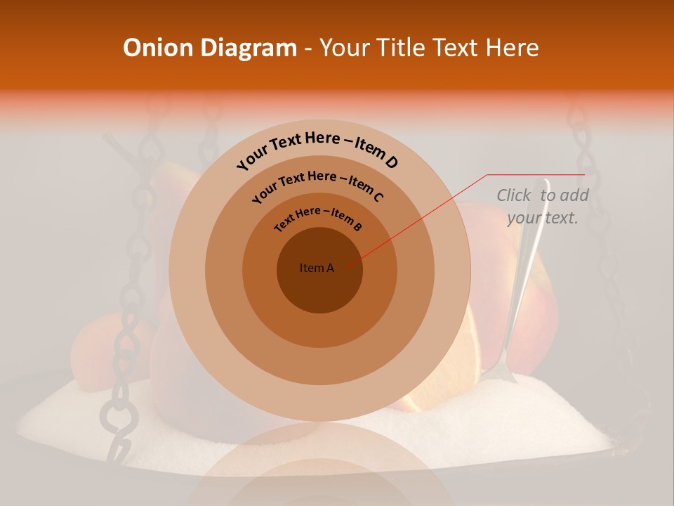 Cucharadita Postre Dulce PowerPoint Template