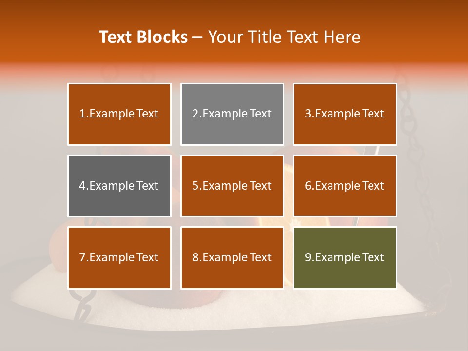 Cucharadita Postre Dulce PowerPoint Template