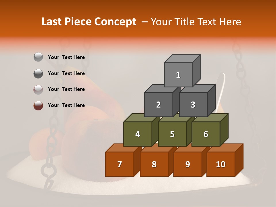 Cucharadita Postre Dulce PowerPoint Template