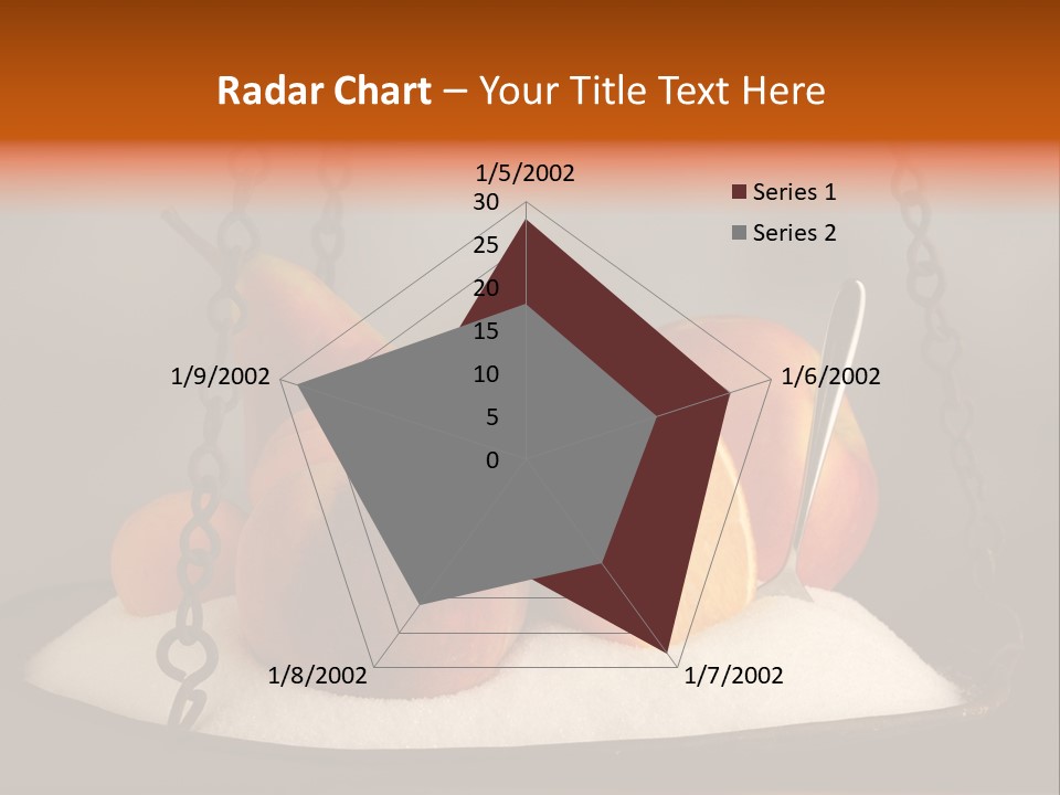 Cucharadita Postre Dulce PowerPoint Template