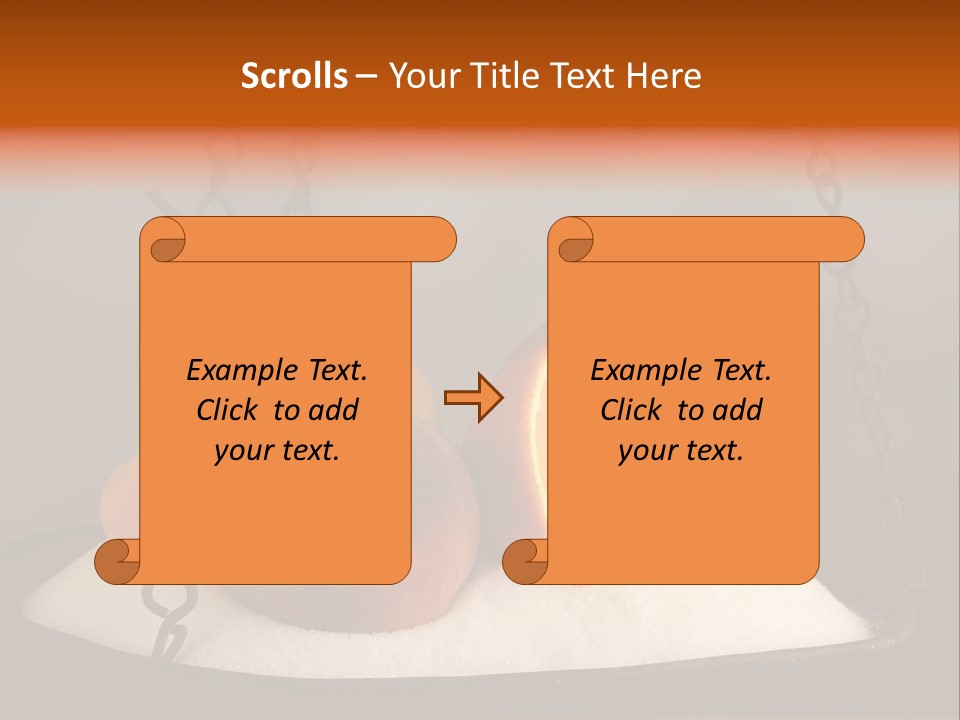 Cucharadita Postre Dulce PowerPoint Template