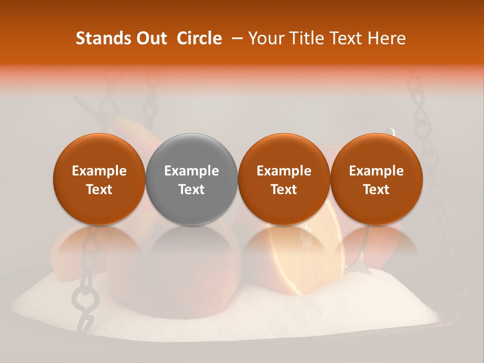 Cucharadita Postre Dulce PowerPoint Template