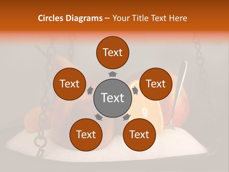 Cucharadita Postre Dulce PowerPoint Template