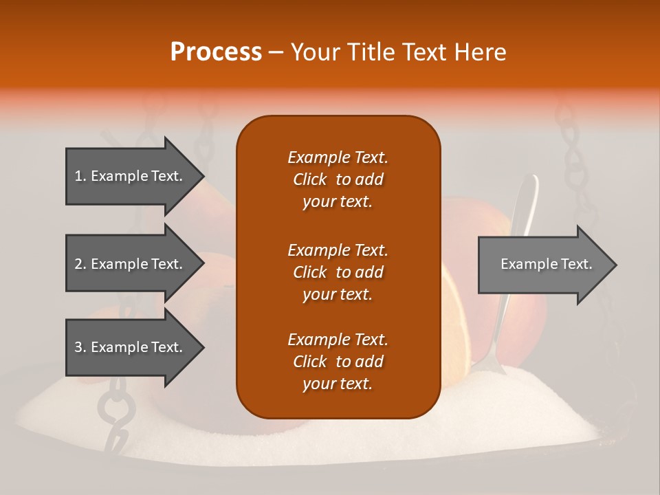 Cucharadita Postre Dulce PowerPoint Template