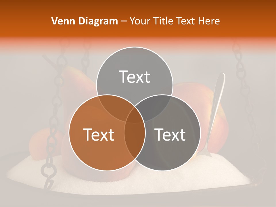 Cucharadita Postre Dulce PowerPoint Template