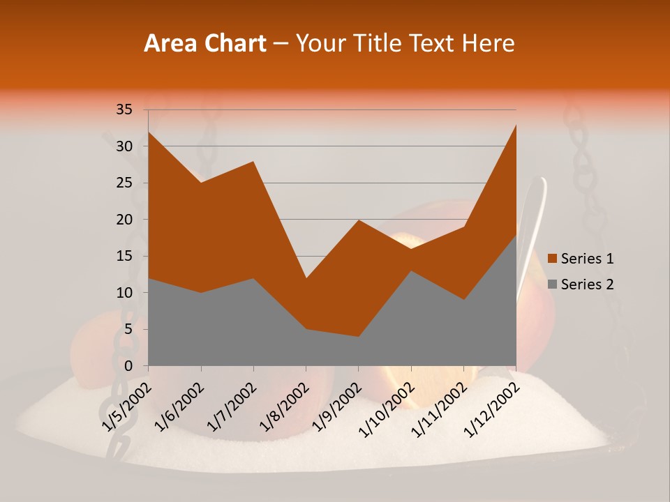 Cucharadita Postre Dulce PowerPoint Template