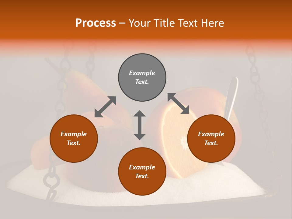 Cucharadita Postre Dulce PowerPoint Template