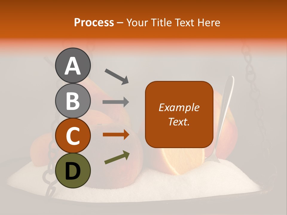 Cucharadita Postre Dulce PowerPoint Template