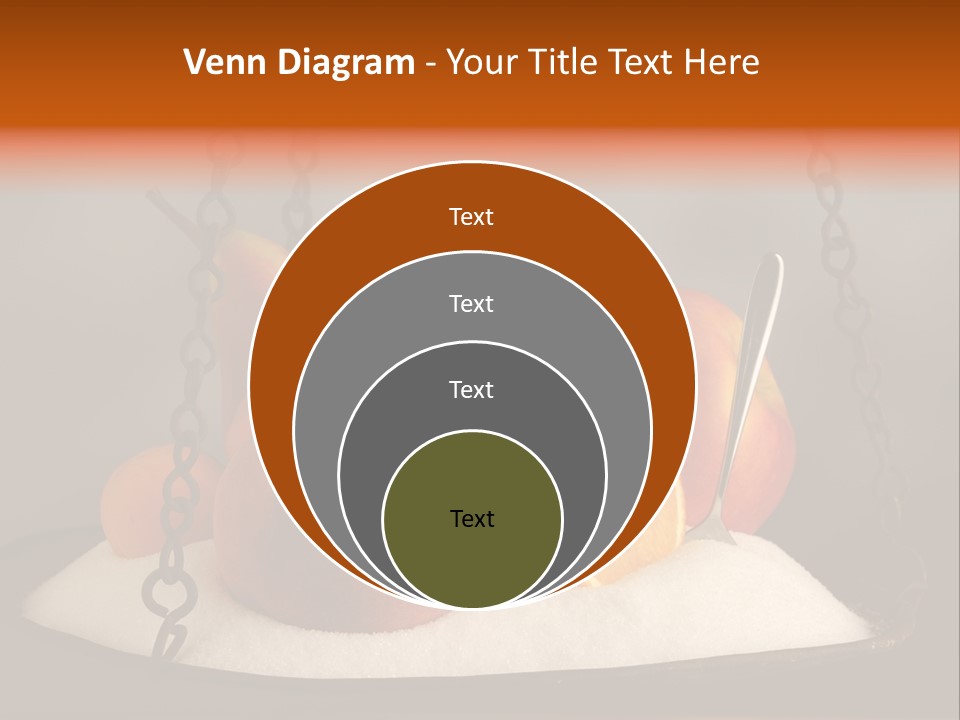 Cucharadita Postre Dulce PowerPoint Template