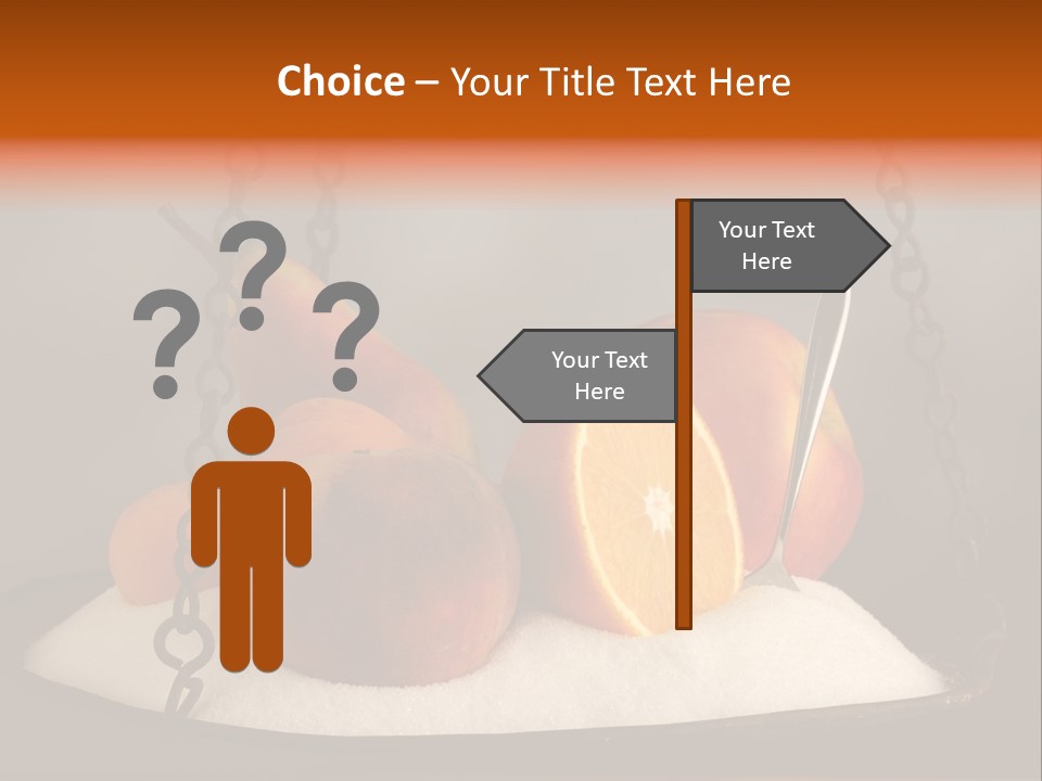 Cucharadita Postre Dulce PowerPoint Template