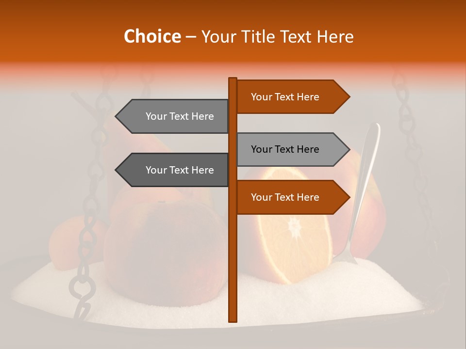Cucharadita Postre Dulce PowerPoint Template
