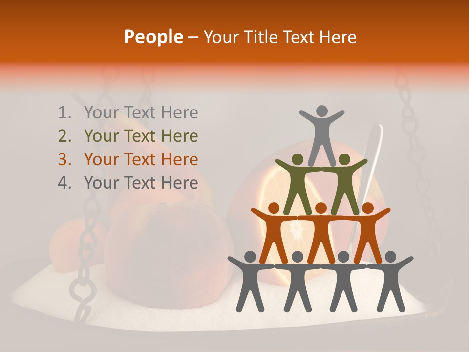 Cucharadita Postre Dulce PowerPoint Template