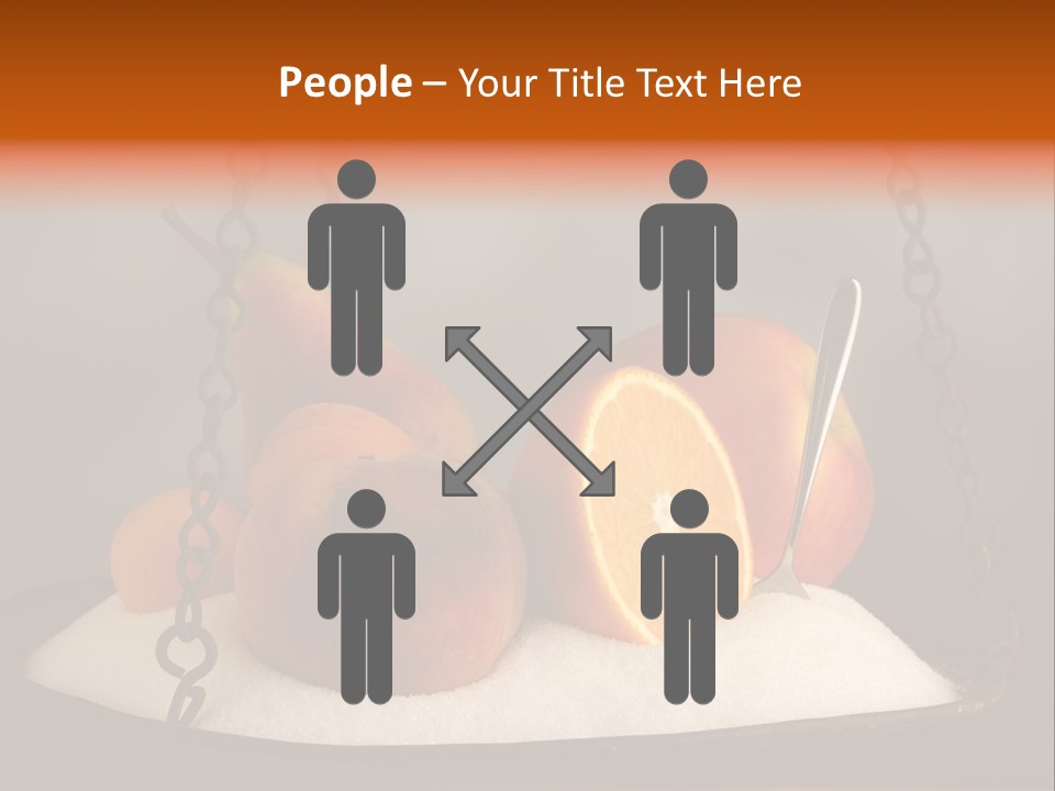 Cucharadita Postre Dulce PowerPoint Template