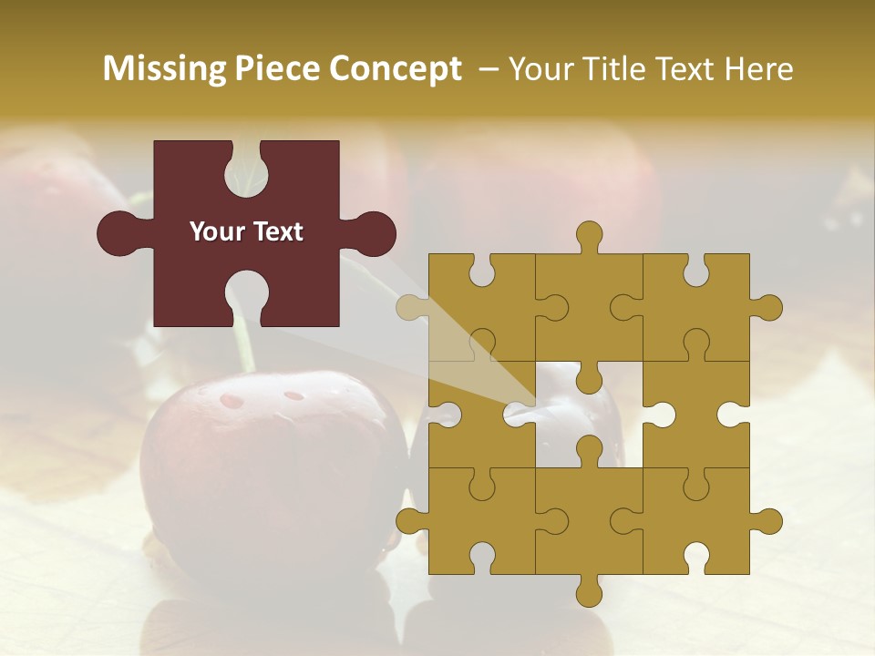 Comida Rojo Comidas PowerPoint Template