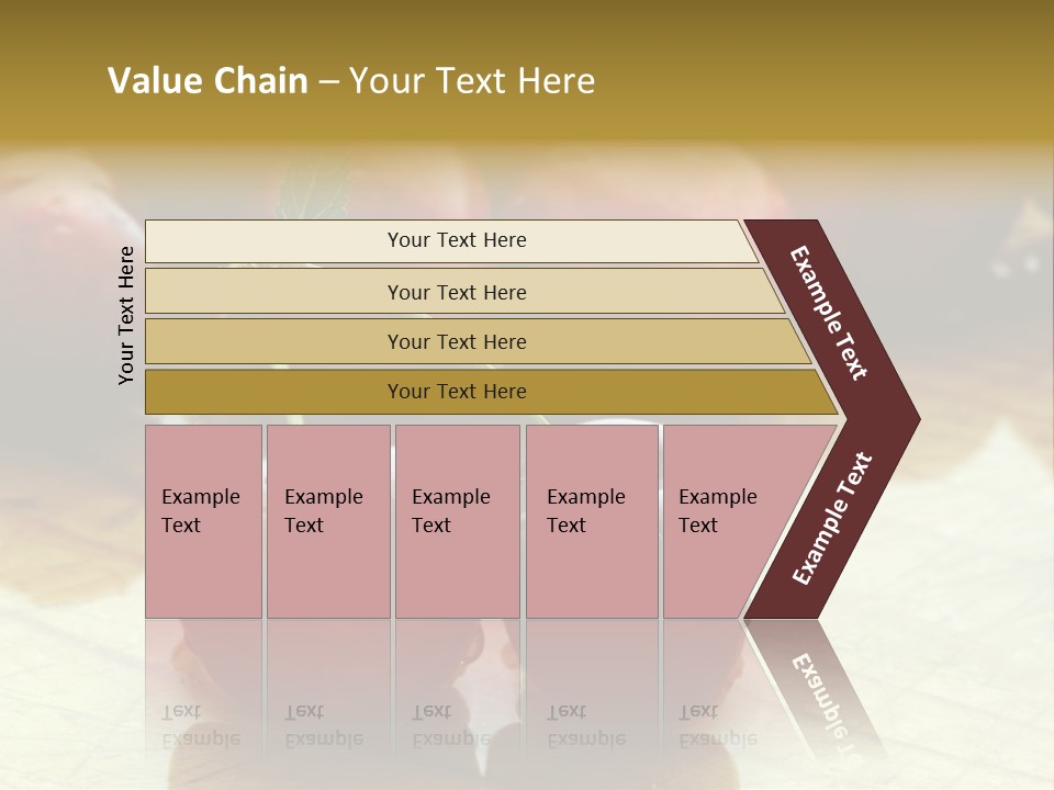 Comida Rojo Comidas PowerPoint Template