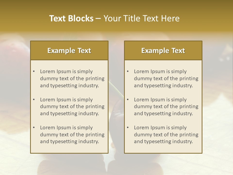 Comida Rojo Comidas PowerPoint Template