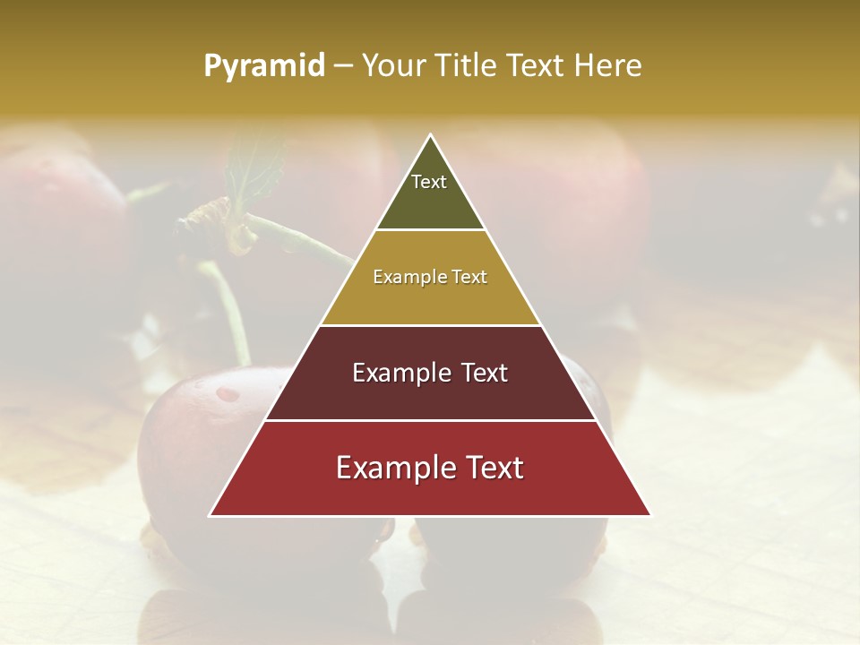 Comida Rojo Comidas PowerPoint Template