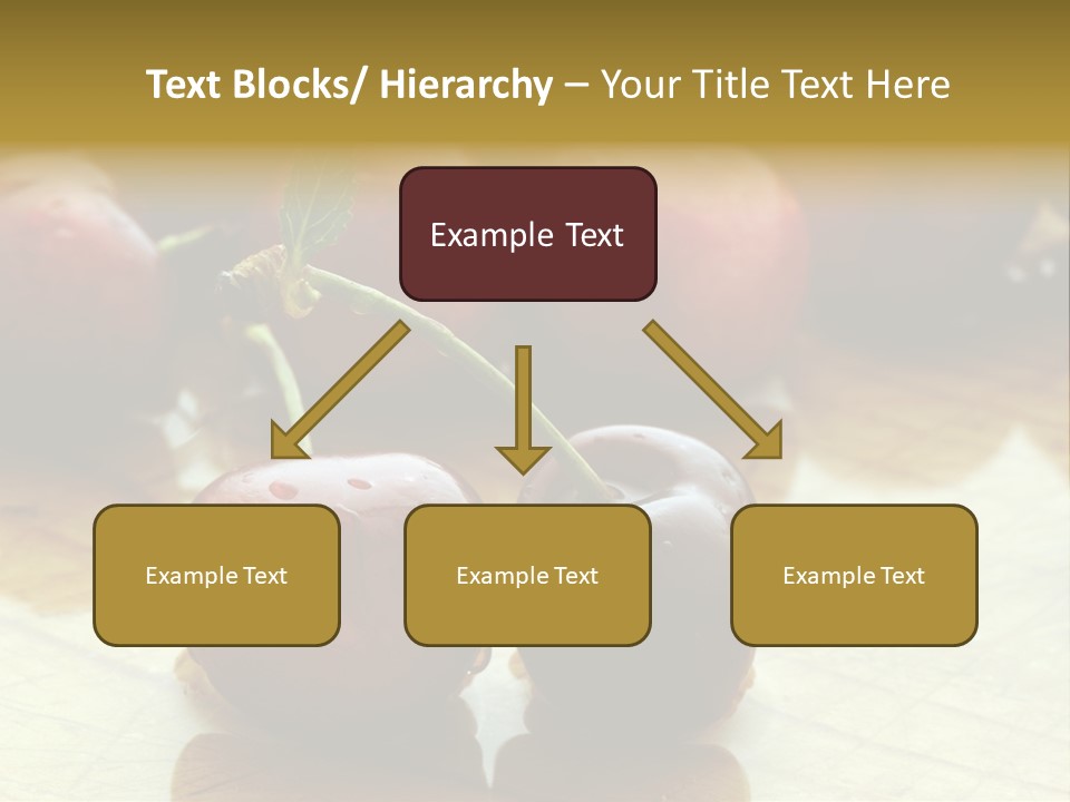 Comida Rojo Comidas PowerPoint Template
