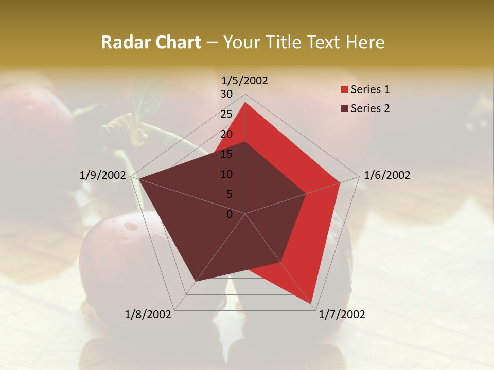 Comida Rojo Comidas PowerPoint Template