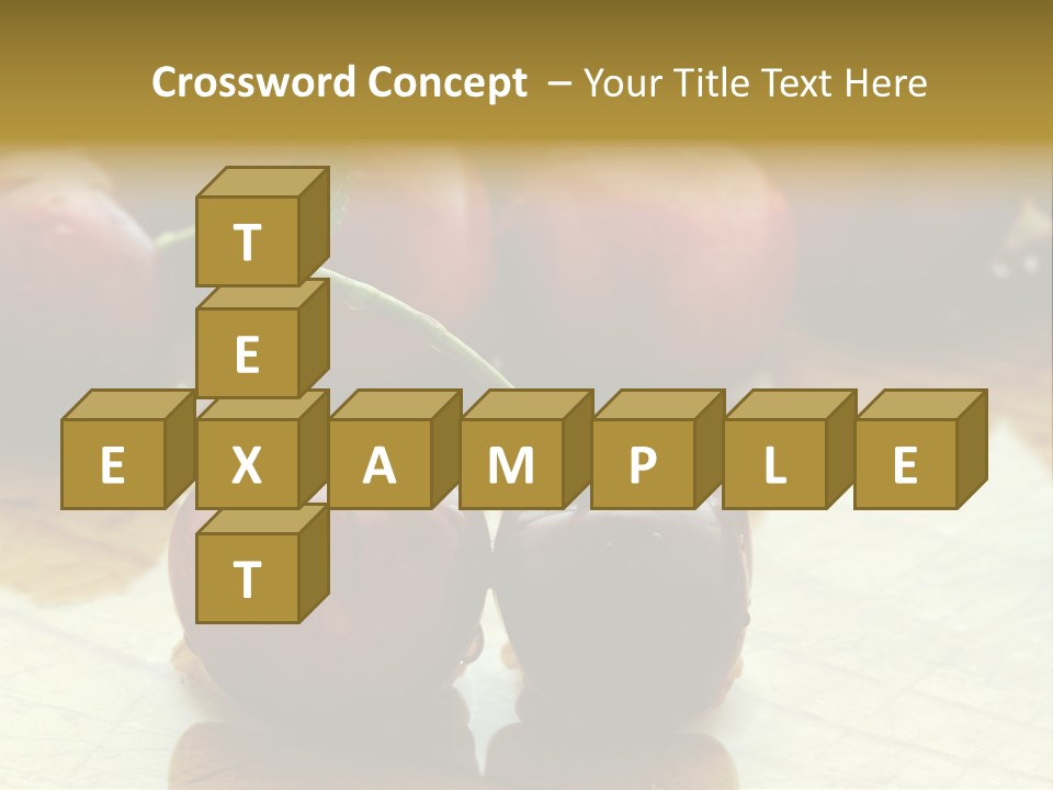 Comida Rojo Comidas PowerPoint Template