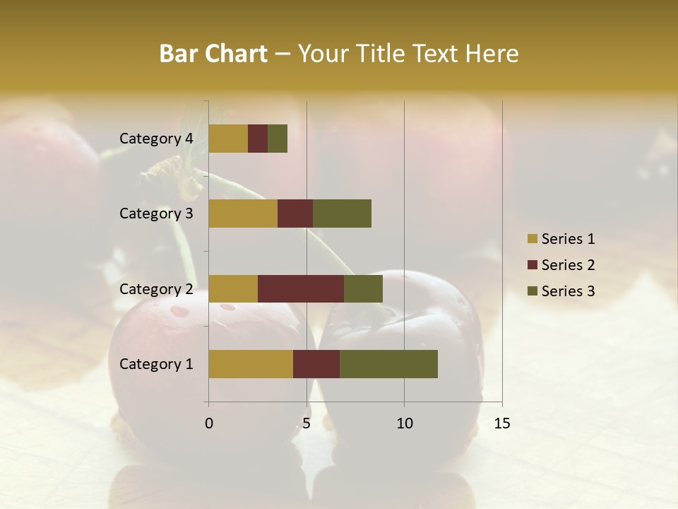 Comida Rojo Comidas PowerPoint Template