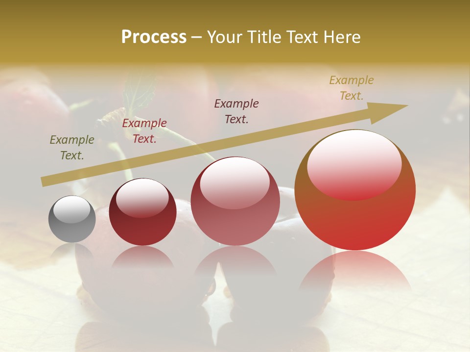 Comida Rojo Comidas PowerPoint Template