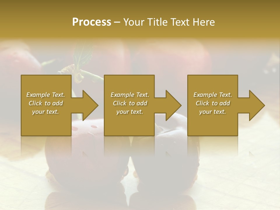 Comida Rojo Comidas PowerPoint Template