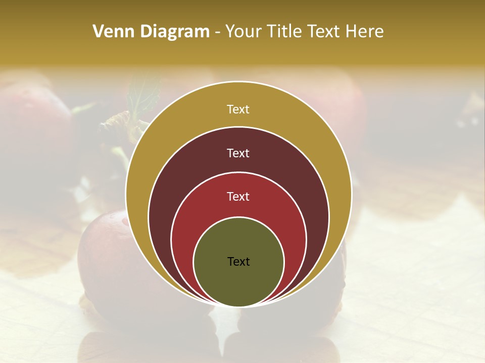 Comida Rojo Comidas PowerPoint Template