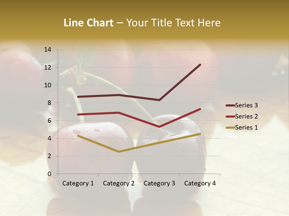 Comida Rojo Comidas PowerPoint Template