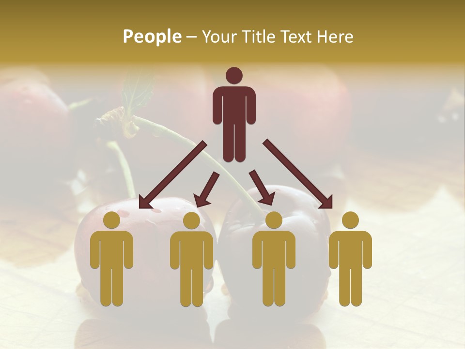 Comida Rojo Comidas PowerPoint Template