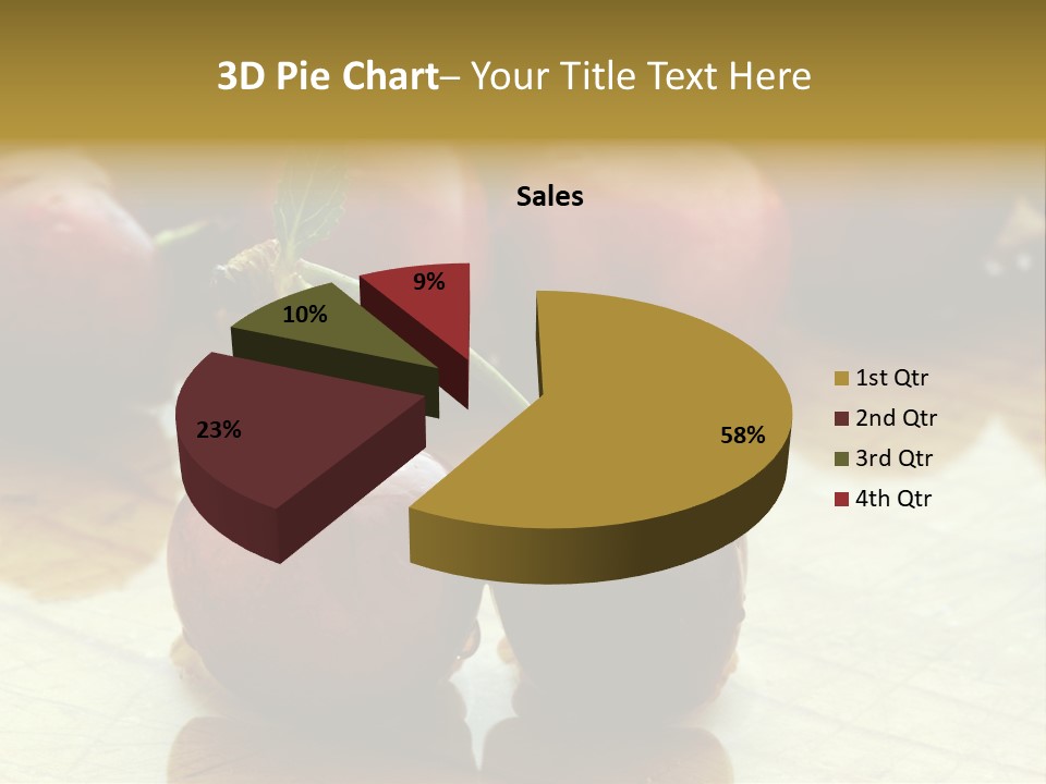 Comida Rojo Comidas PowerPoint Template