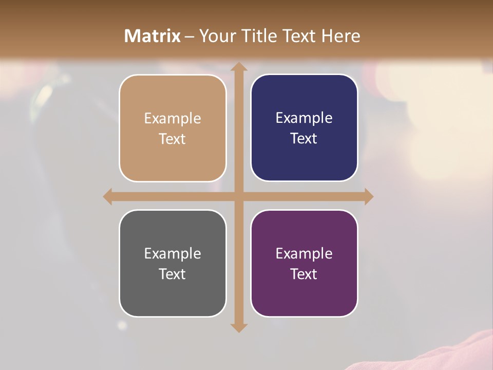 Surprised Woman Money PowerPoint Template