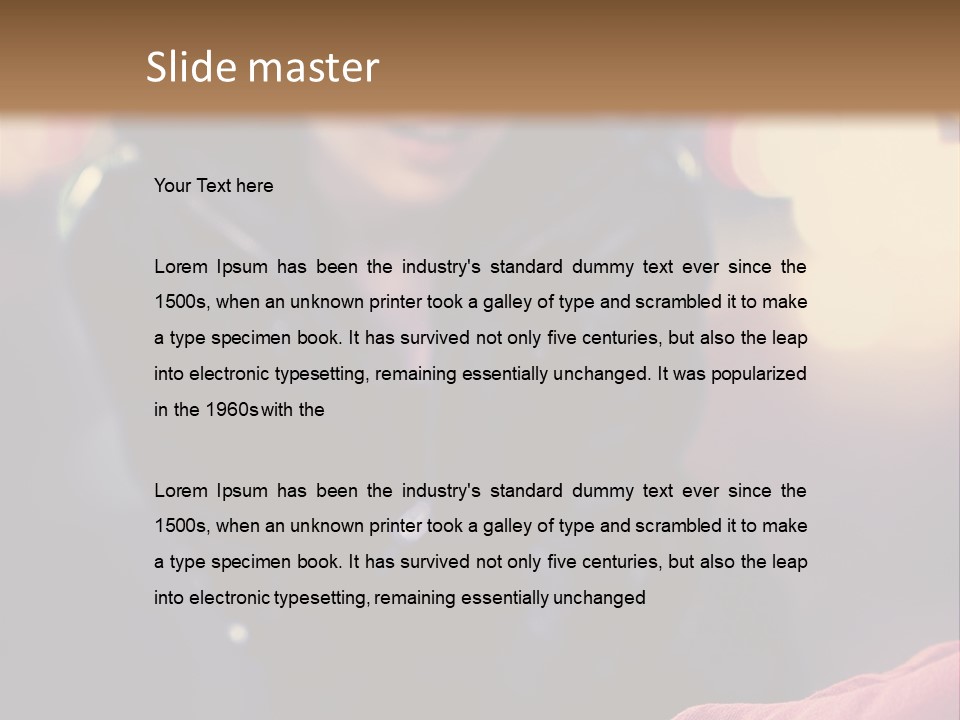 Surprised Woman Money PowerPoint Template