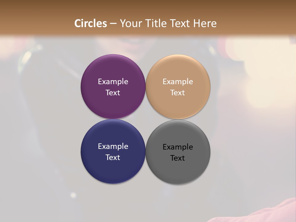 Surprised Woman Money PowerPoint Template