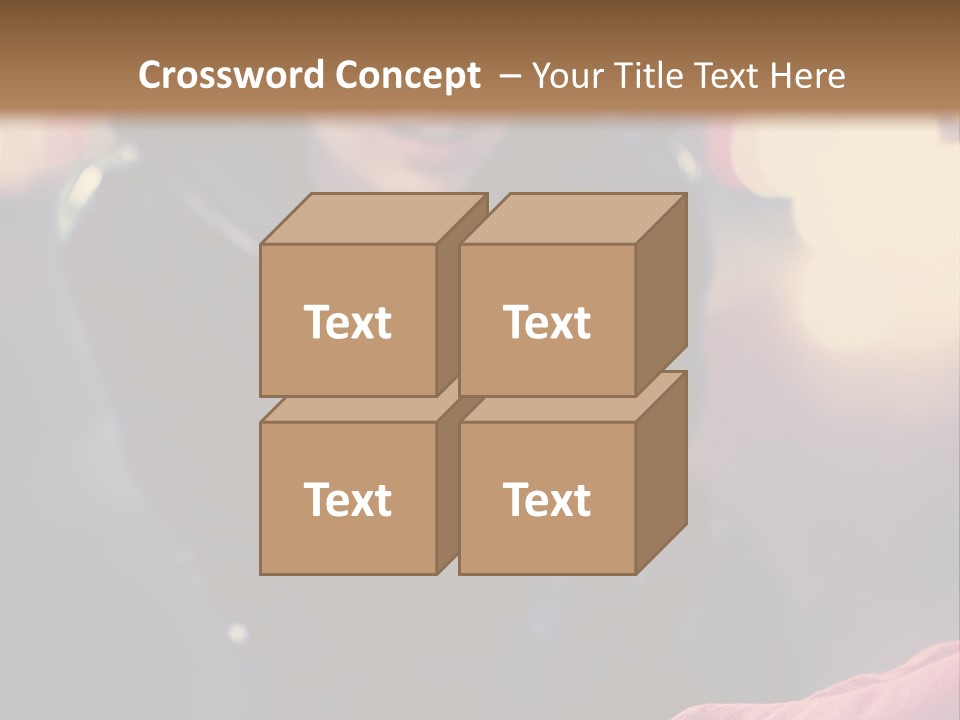 Surprised Woman Money PowerPoint Template