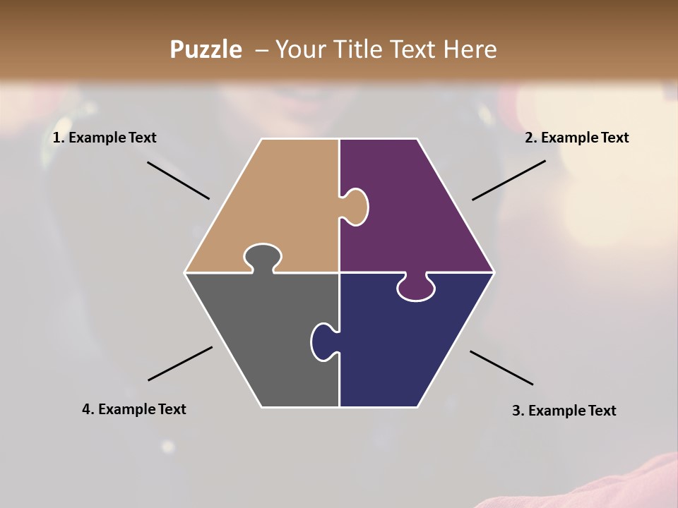 Surprised Woman Money PowerPoint Template