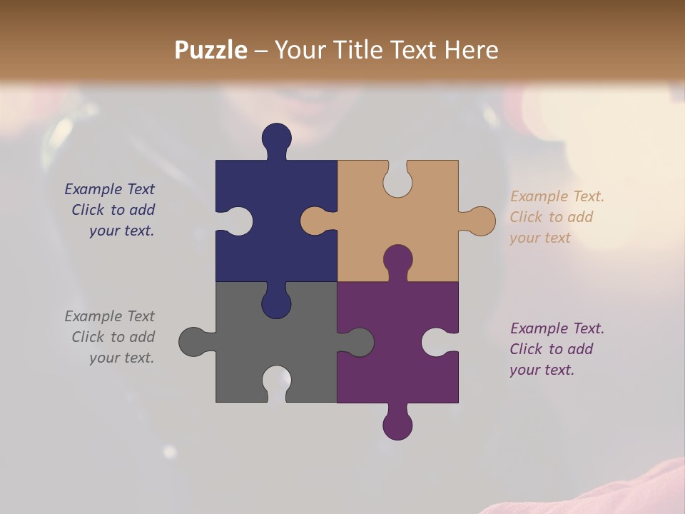 Surprised Woman Money PowerPoint Template