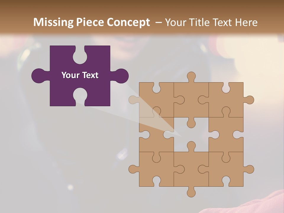 Surprised Woman Money PowerPoint Template