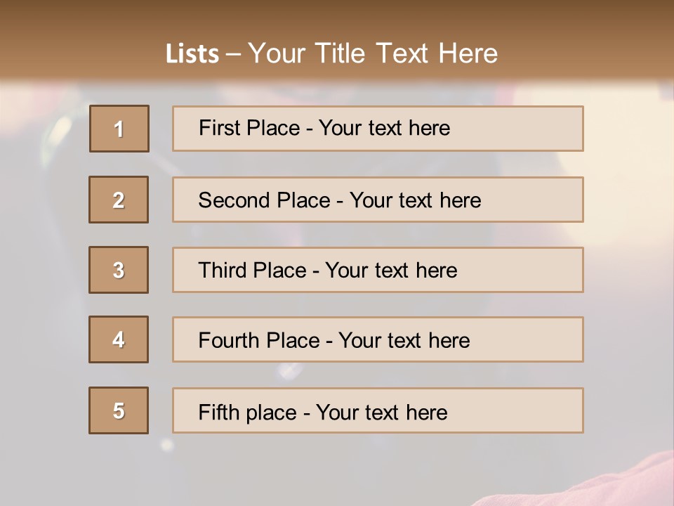 Surprised Woman Money PowerPoint Template