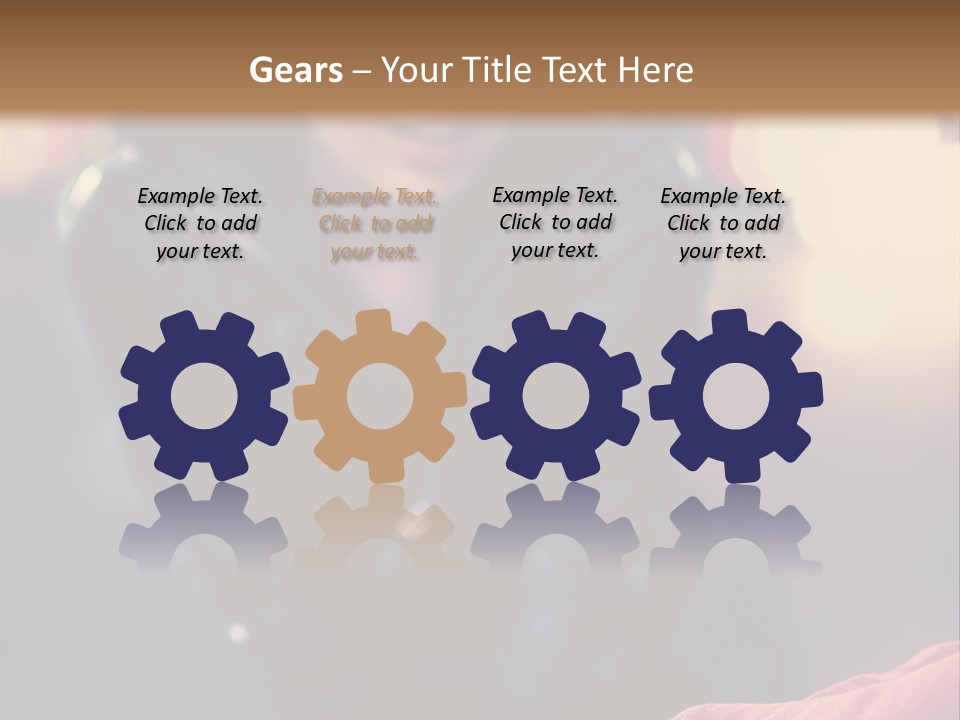 Surprised Woman Money PowerPoint Template