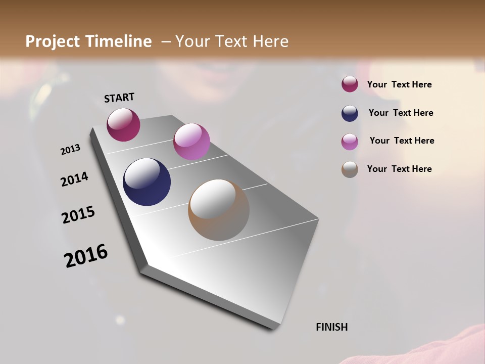 Surprised Woman Money PowerPoint Template