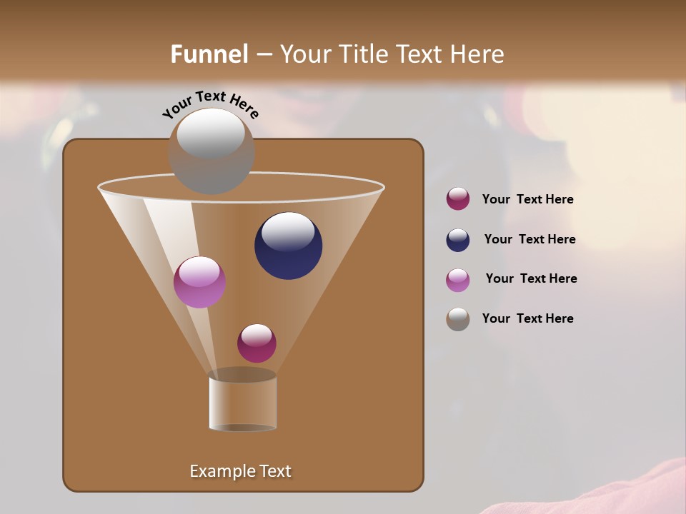 Surprised Woman Money PowerPoint Template