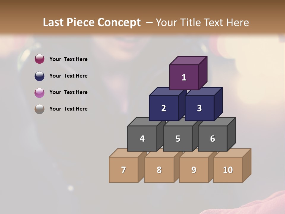 Surprised Woman Money PowerPoint Template